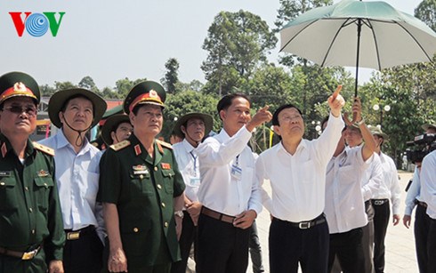 Chủ tịch nước Trương Tấn Sang thăm và chúc Tết lãnh đạo tỉnh Tây Ninh (Thời sự chiều 8/2/2016)